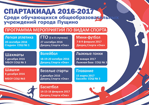 Соревнования по волейболу в рамках школьной Спартакиады пройдут во Дворце спорта Ока